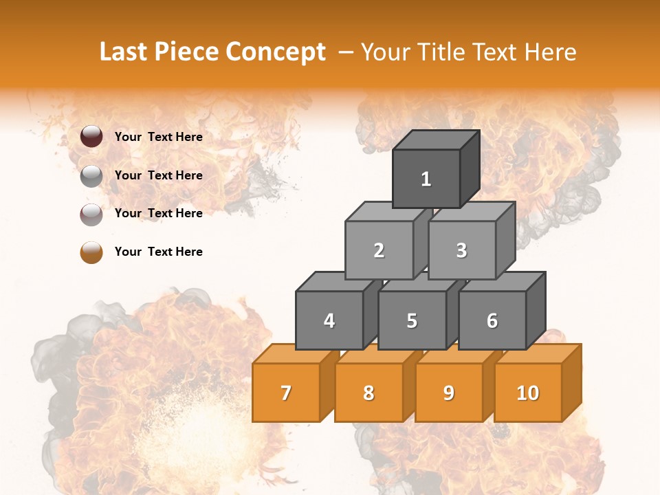 Glow Light Melt PowerPoint Template