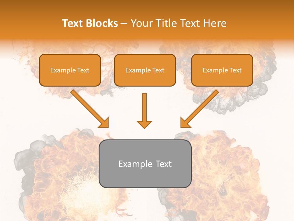 Glow Light Melt PowerPoint Template
