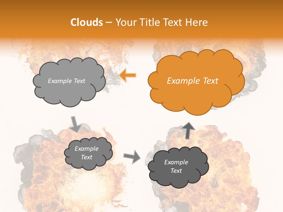 Glow Light Melt PowerPoint Template