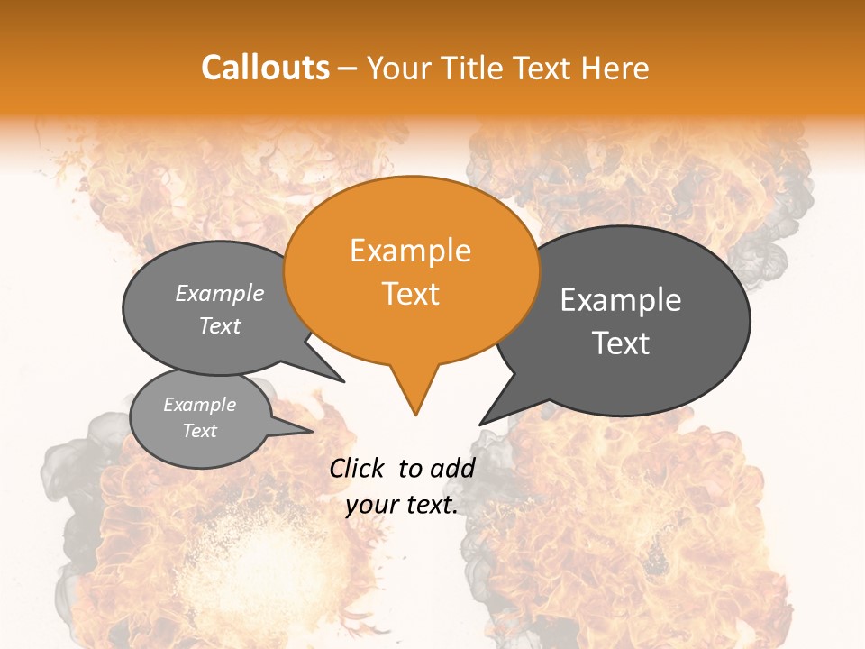 Glow Light Melt PowerPoint Template