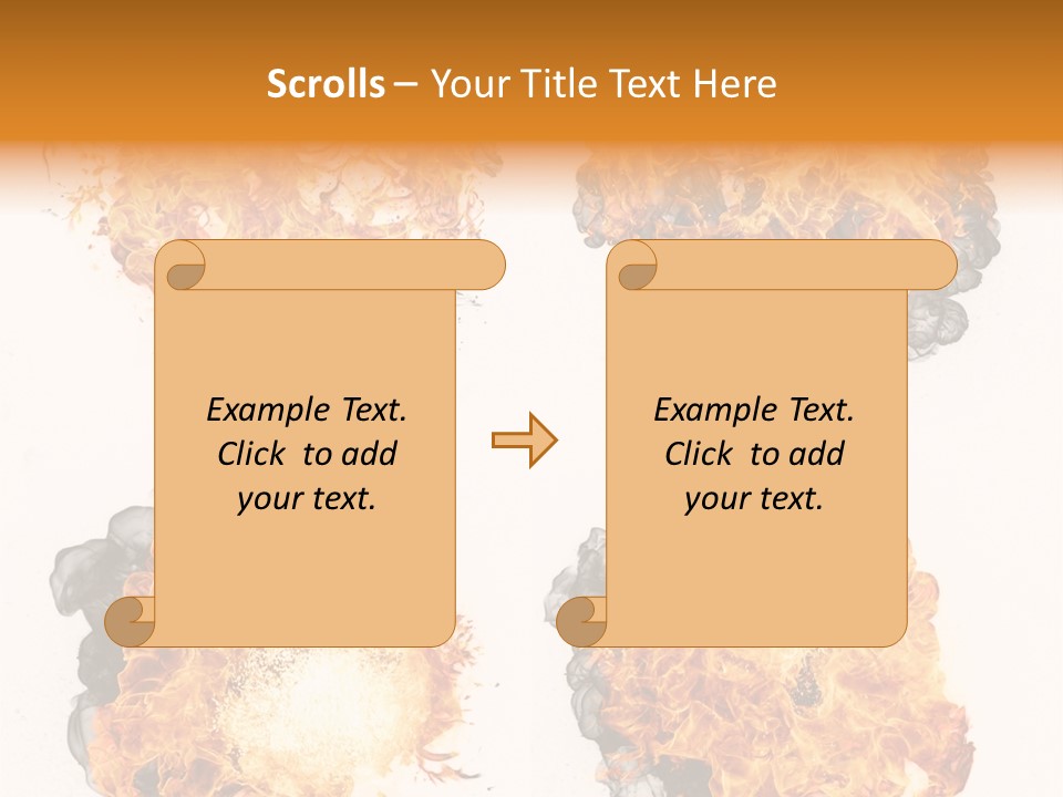 Glow Light Melt PowerPoint Template