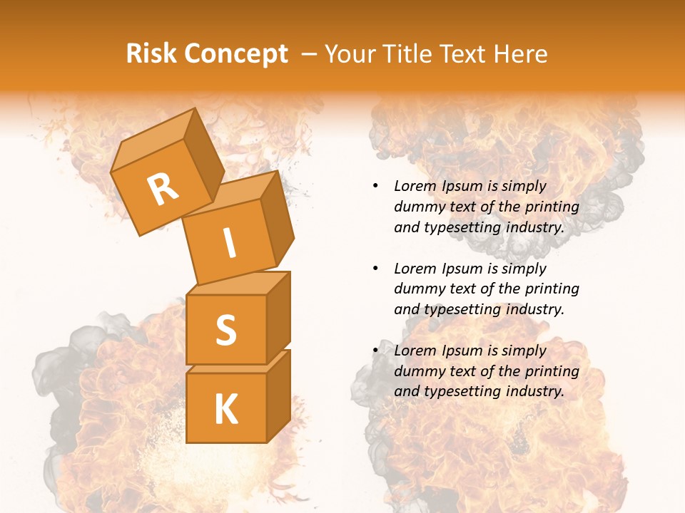 Glow Light Melt PowerPoint Template