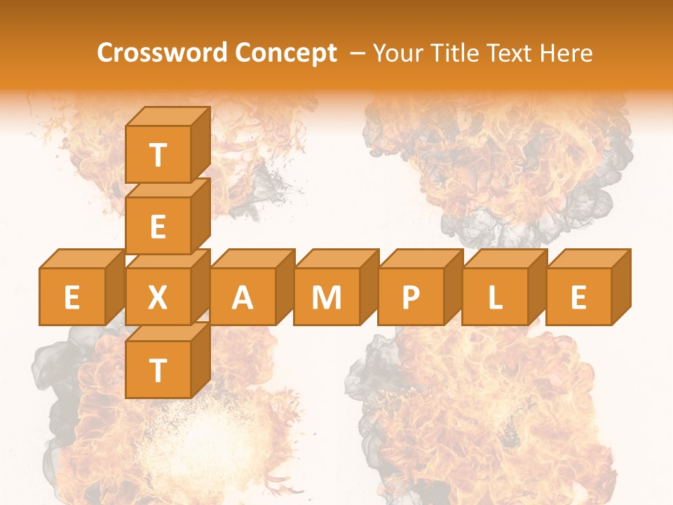 Glow Light Melt PowerPoint Template