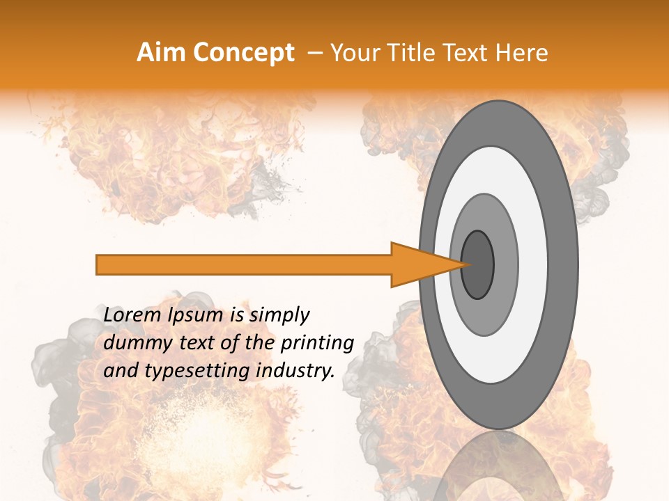 Glow Light Melt PowerPoint Template