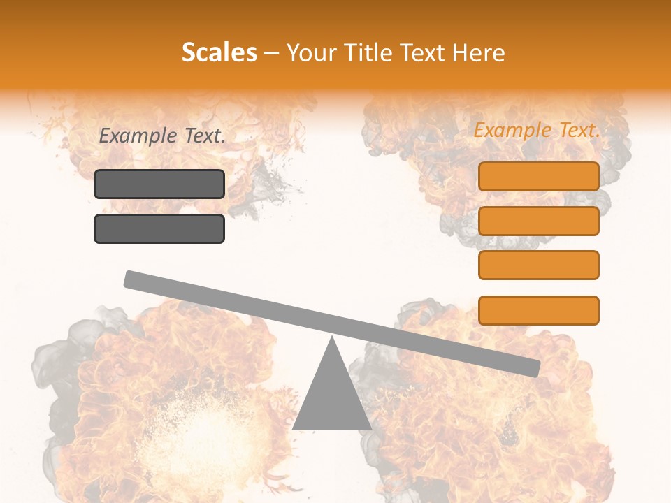Glow Light Melt PowerPoint Template