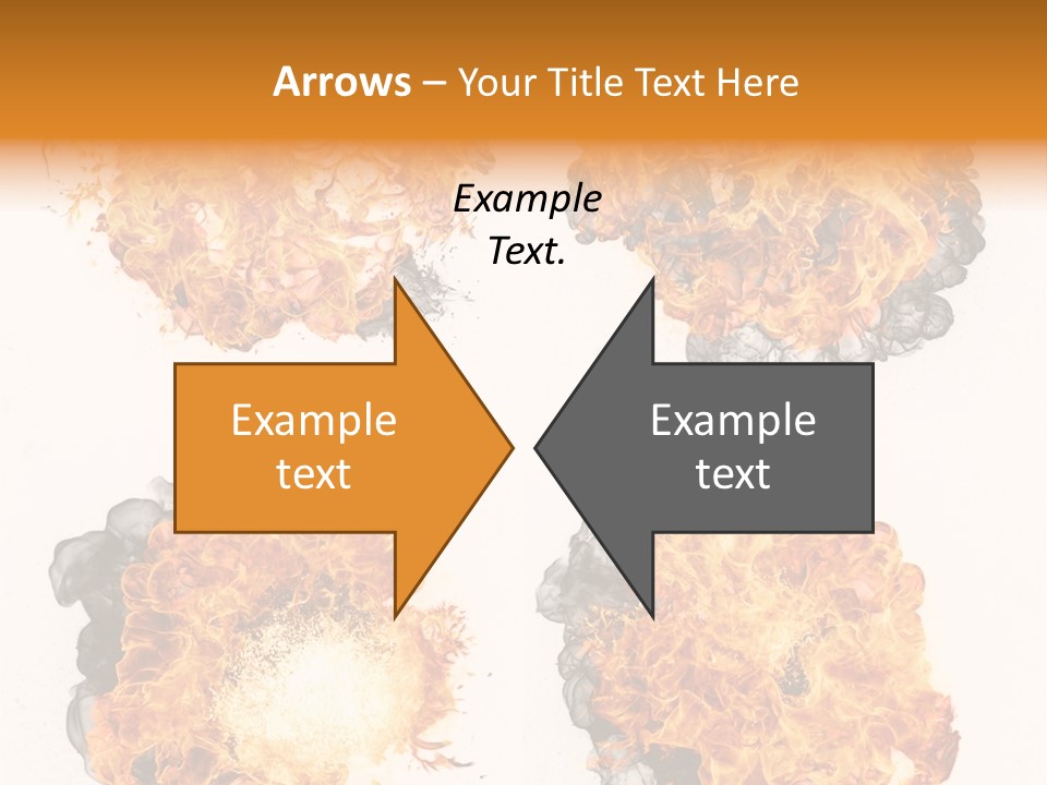 Glow Light Melt PowerPoint Template