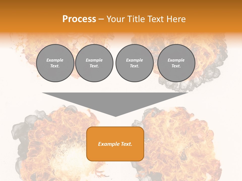 Glow Light Melt PowerPoint Template