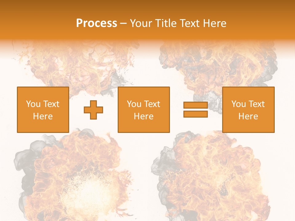 Glow Light Melt PowerPoint Template