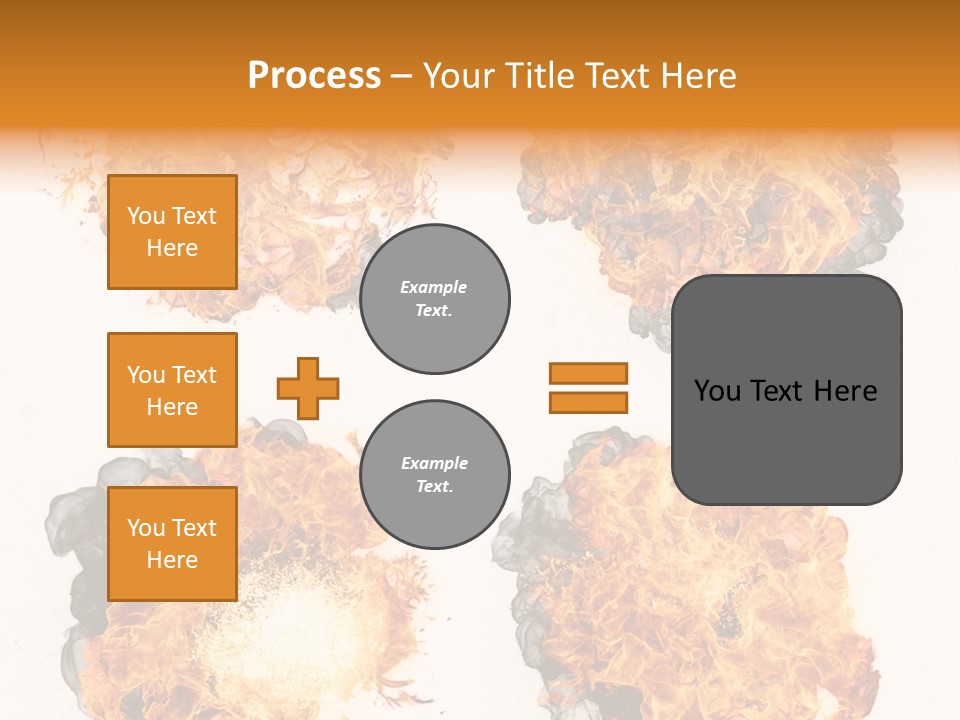 Glow Light Melt PowerPoint Template