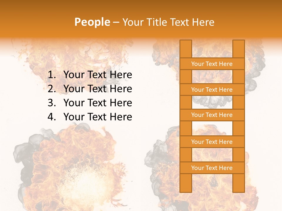 Glow Light Melt PowerPoint Template