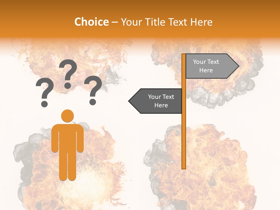 Glow Light Melt PowerPoint Template