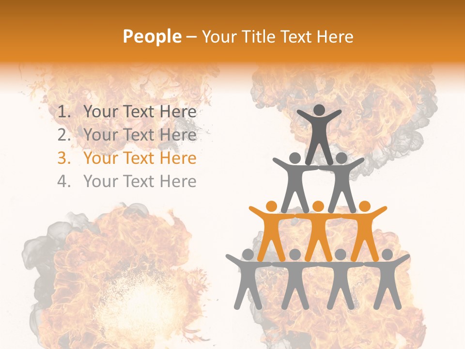 Glow Light Melt PowerPoint Template