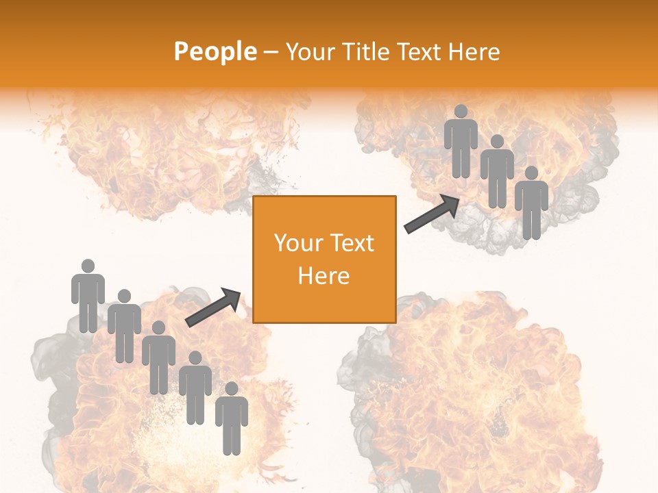 Glow Light Melt PowerPoint Template