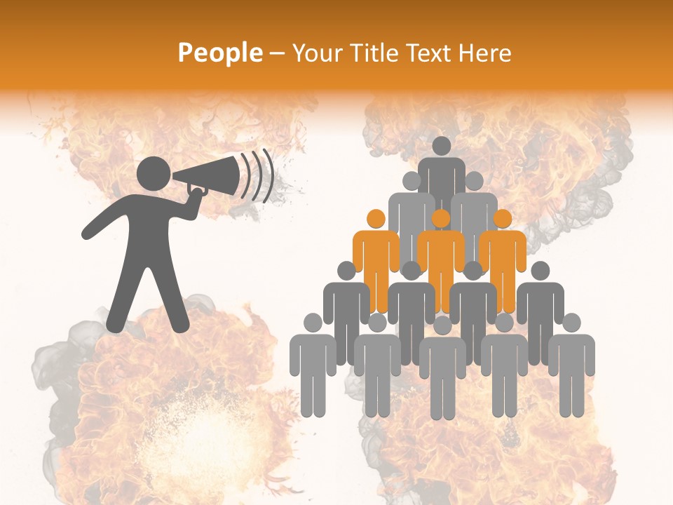 Glow Light Melt PowerPoint Template