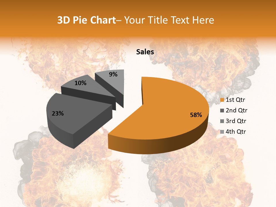 Glow Light Melt PowerPoint Template
