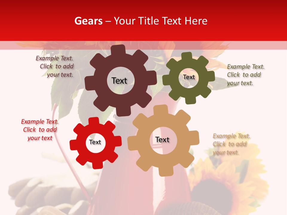 Macro Detail Color PowerPoint Template