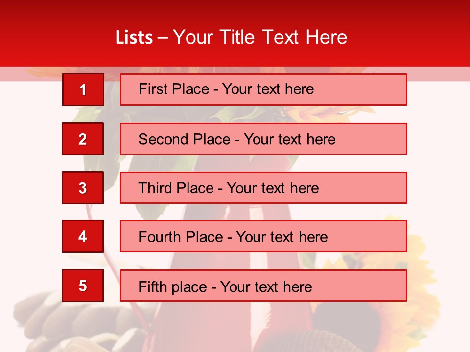 Macro Detail Color PowerPoint Template