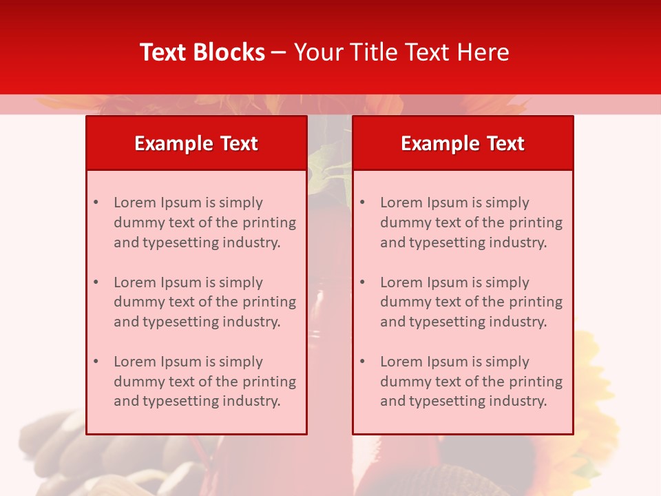 Macro Detail Color PowerPoint Template
