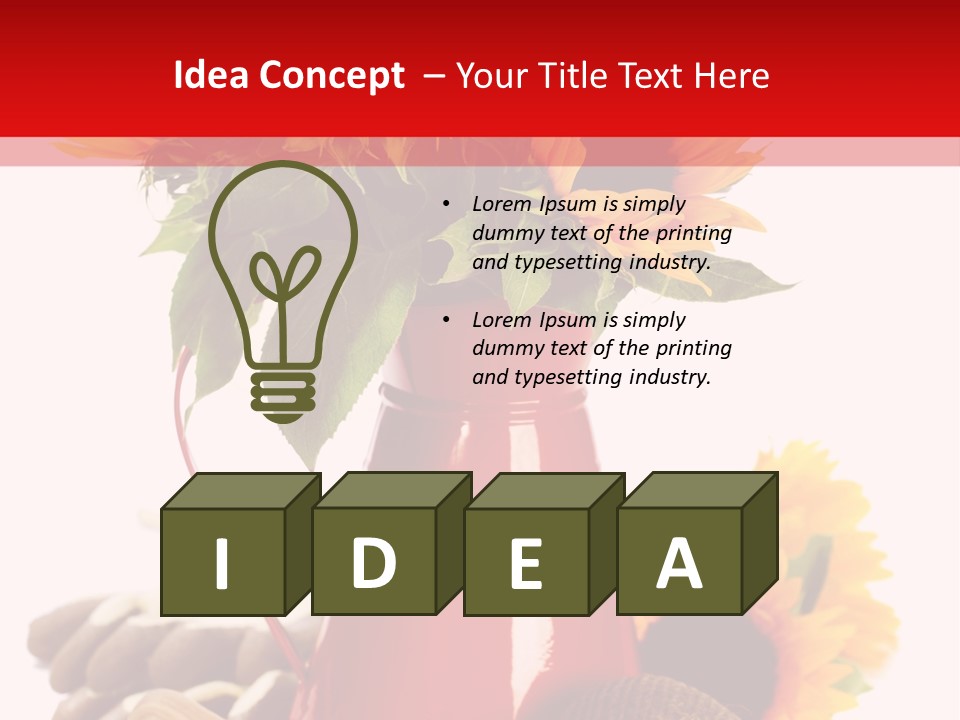 Macro Detail Color PowerPoint Template