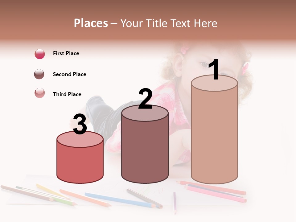 Childhood Laughing Emotion PowerPoint Template