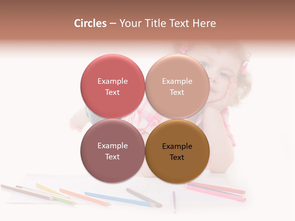 Childhood Laughing Emotion PowerPoint Template