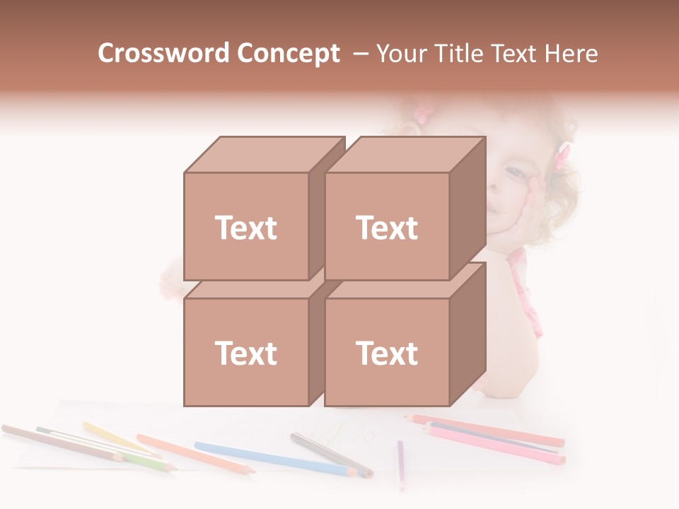 Childhood Laughing Emotion PowerPoint Template