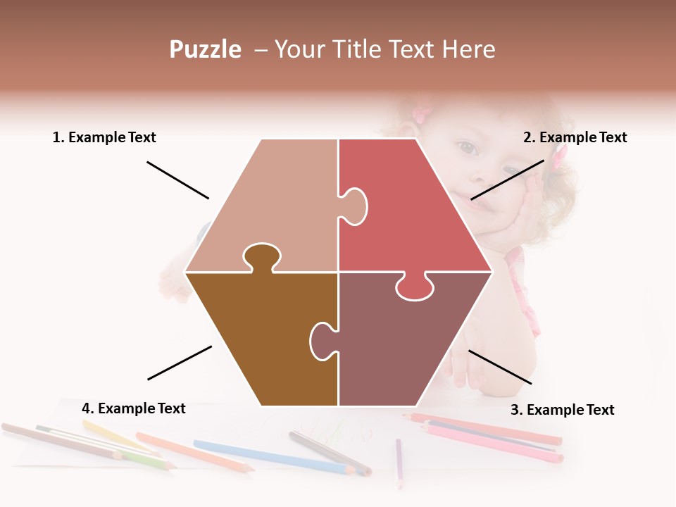 Childhood Laughing Emotion PowerPoint Template
