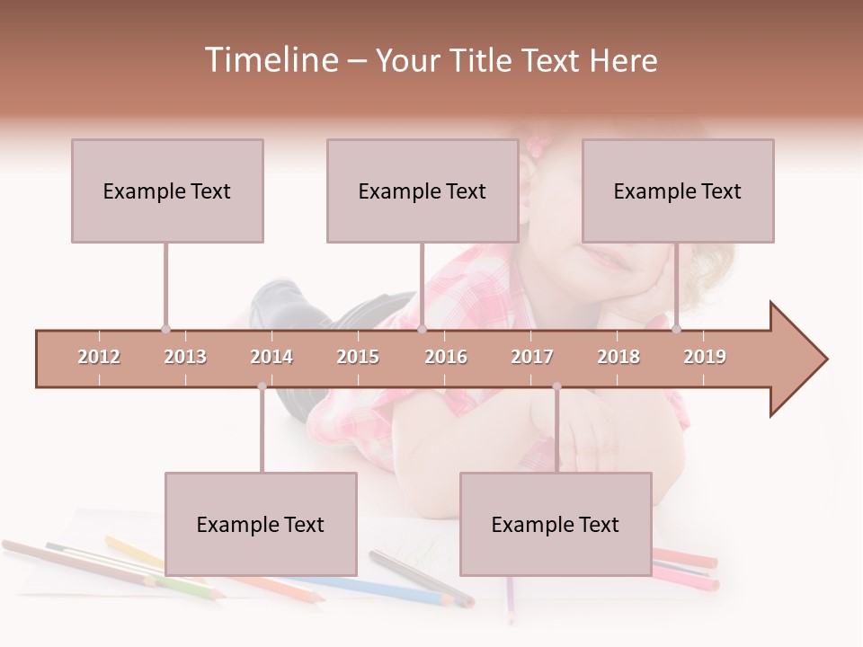 Childhood Laughing Emotion PowerPoint Template