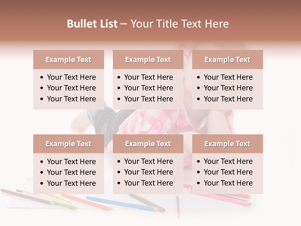 Childhood Laughing Emotion PowerPoint Template