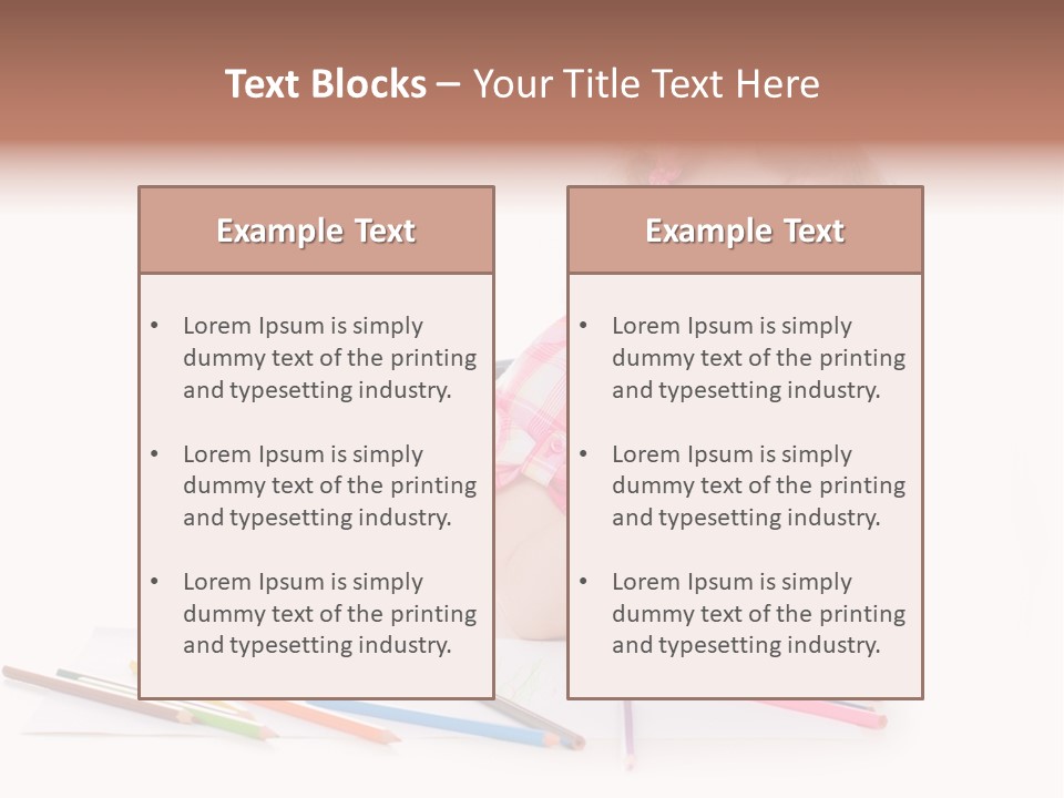 Childhood Laughing Emotion PowerPoint Template