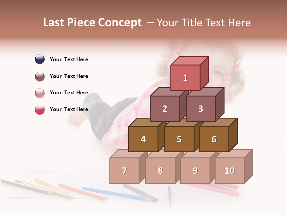 Childhood Laughing Emotion PowerPoint Template