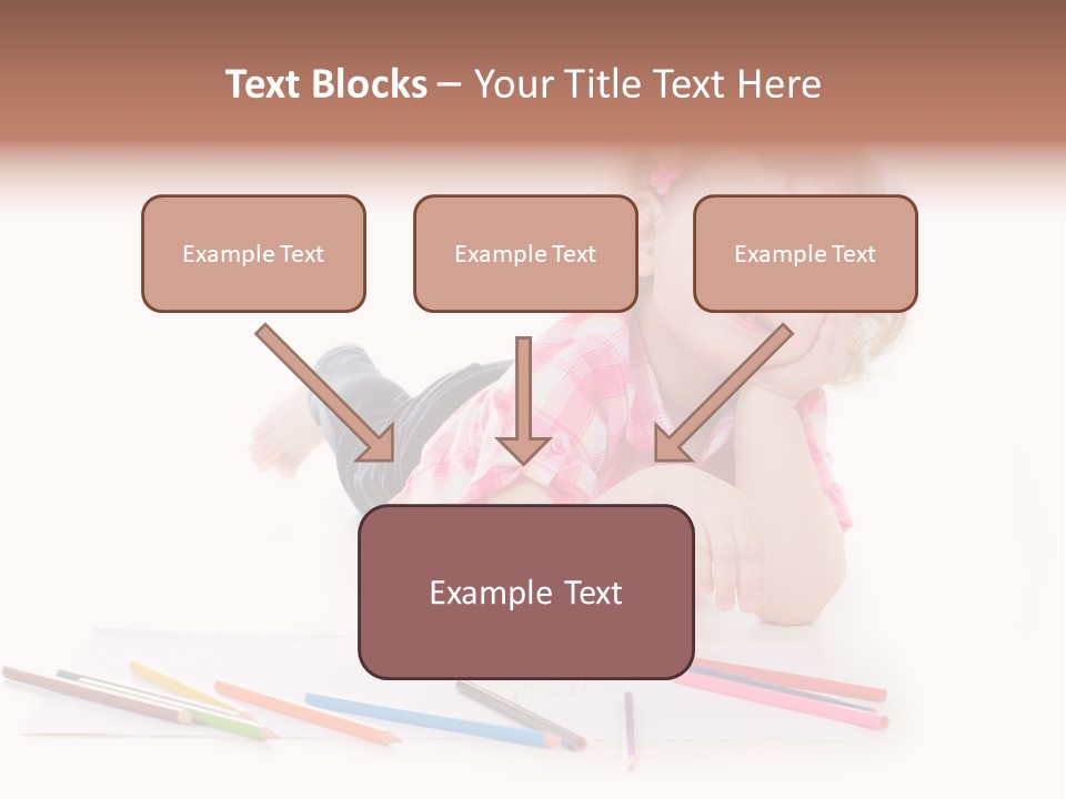 Childhood Laughing Emotion PowerPoint Template