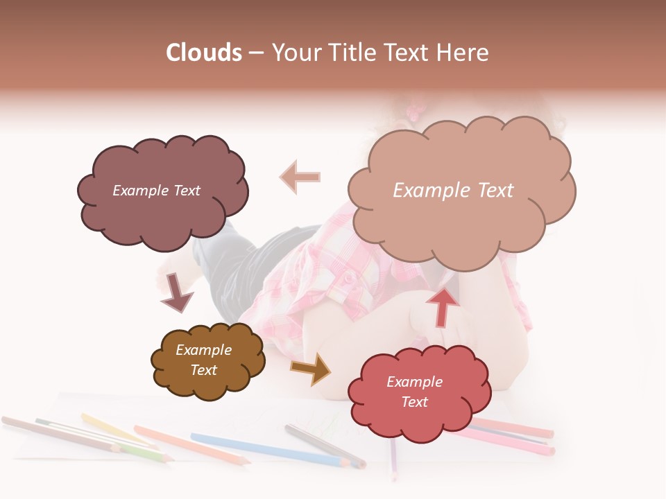 Childhood Laughing Emotion PowerPoint Template