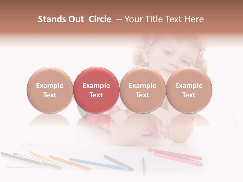 Childhood Laughing Emotion PowerPoint Template