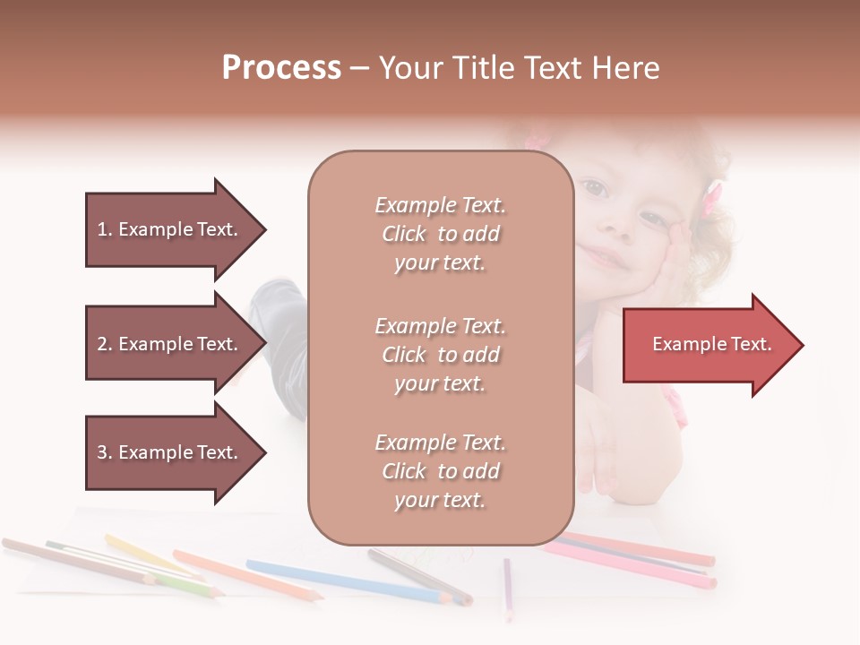 Childhood Laughing Emotion PowerPoint Template