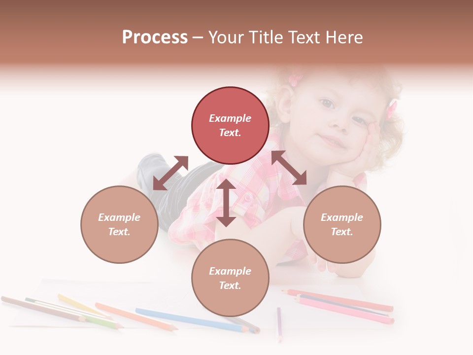 Childhood Laughing Emotion PowerPoint Template