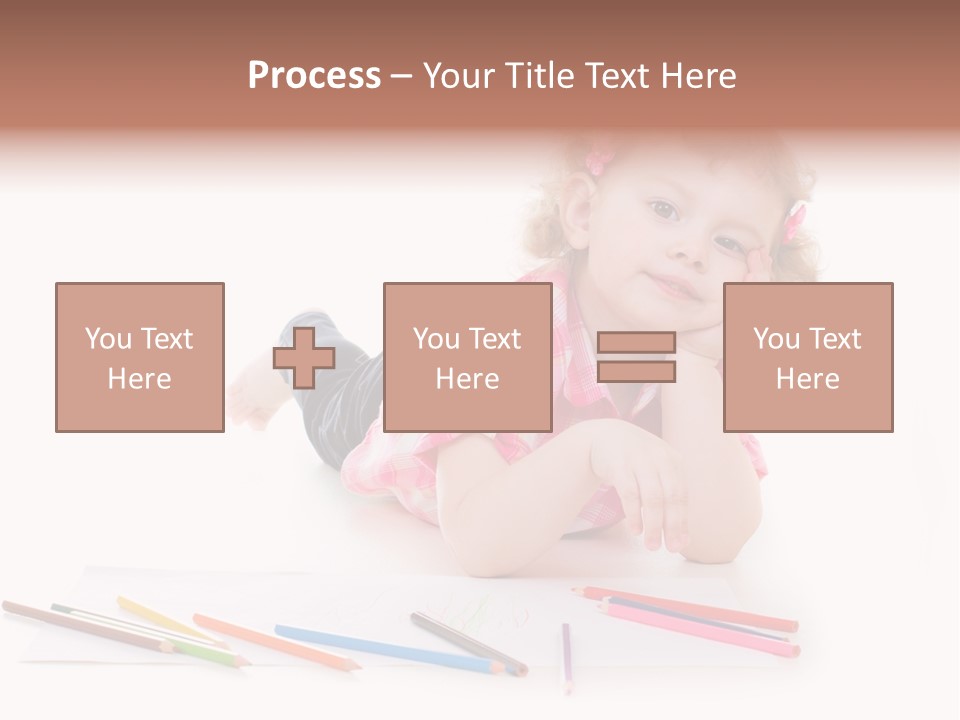 Childhood Laughing Emotion PowerPoint Template
