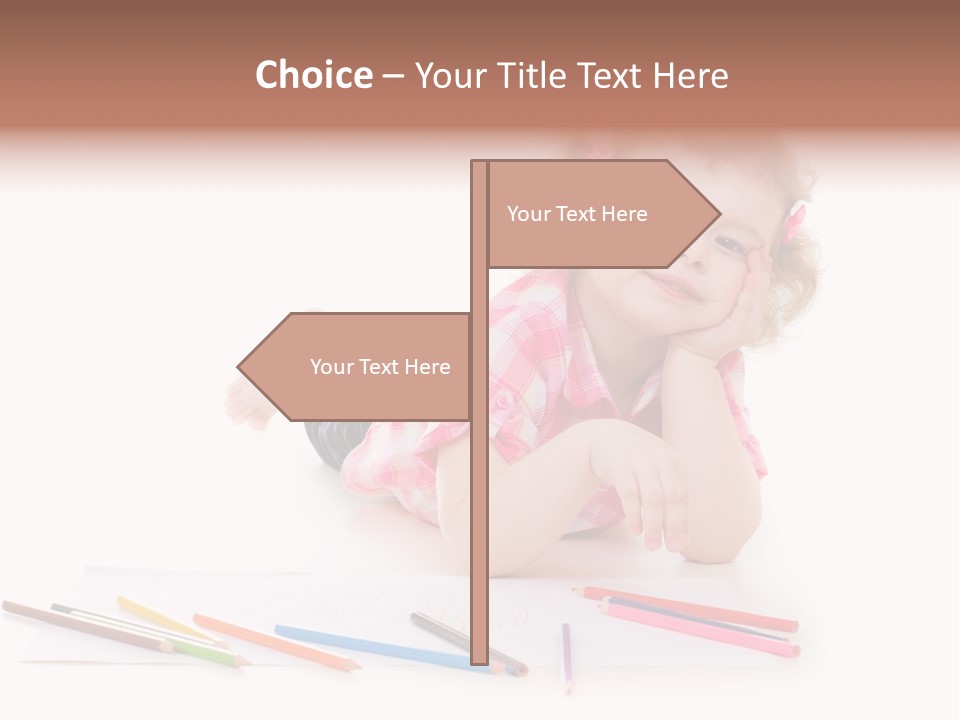 Childhood Laughing Emotion PowerPoint Template