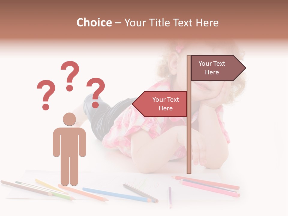 Childhood Laughing Emotion PowerPoint Template