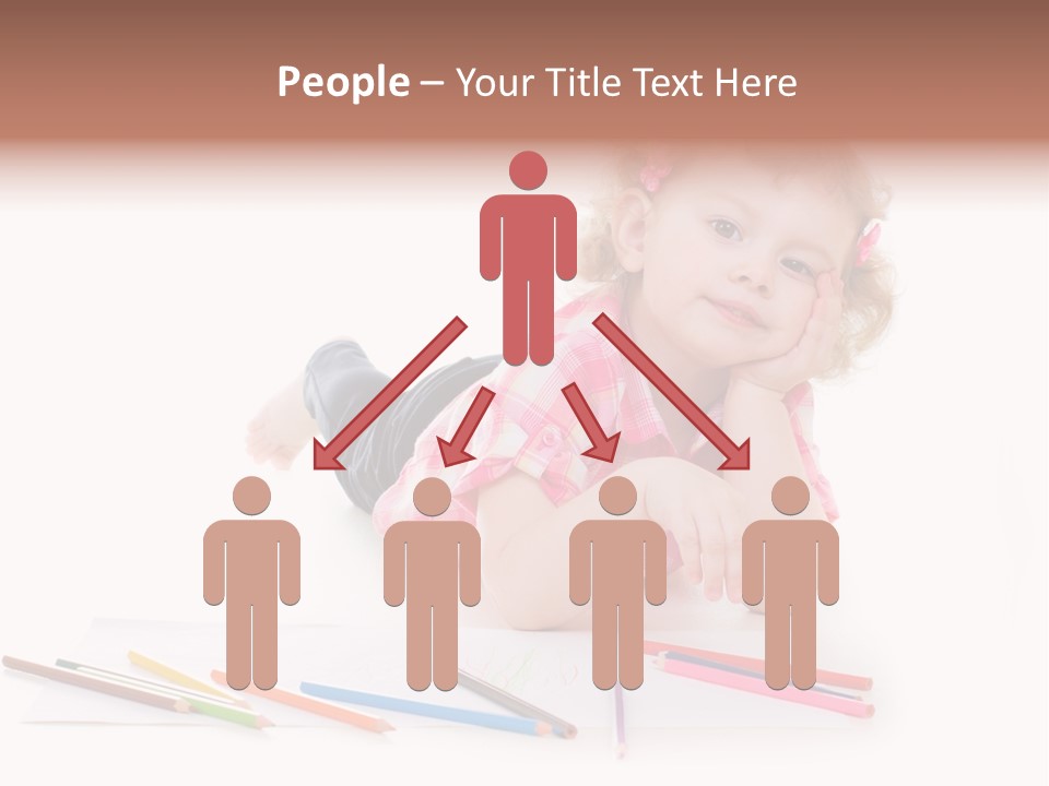 Childhood Laughing Emotion PowerPoint Template