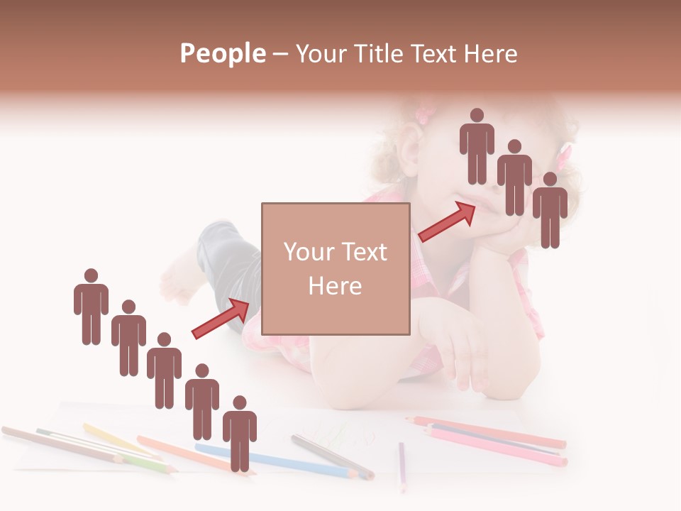 Childhood Laughing Emotion PowerPoint Template