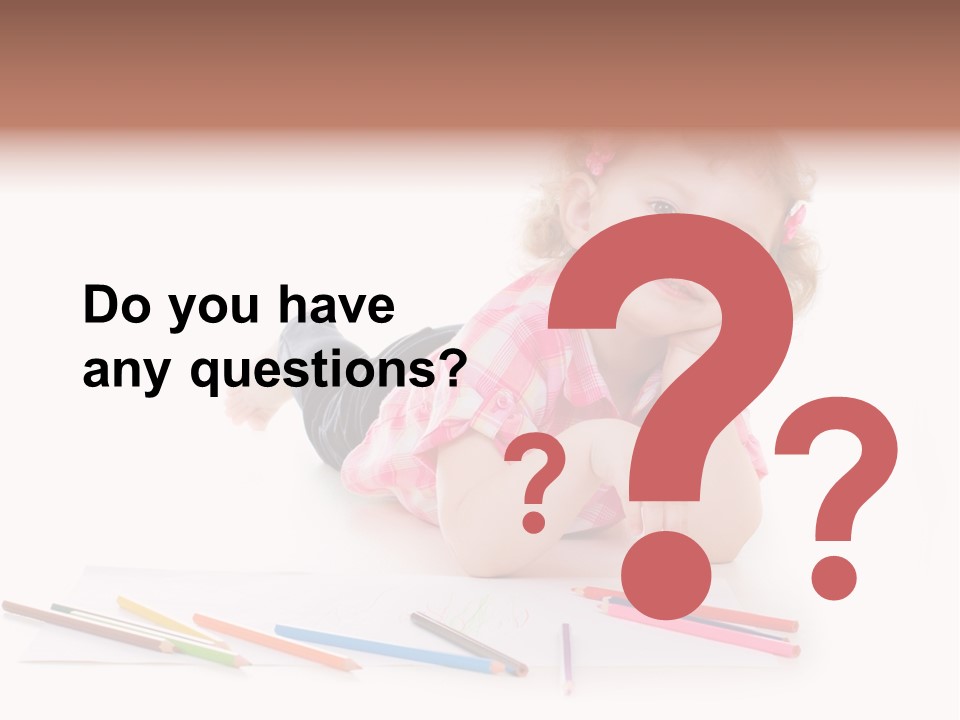 Childhood Laughing Emotion PowerPoint Template