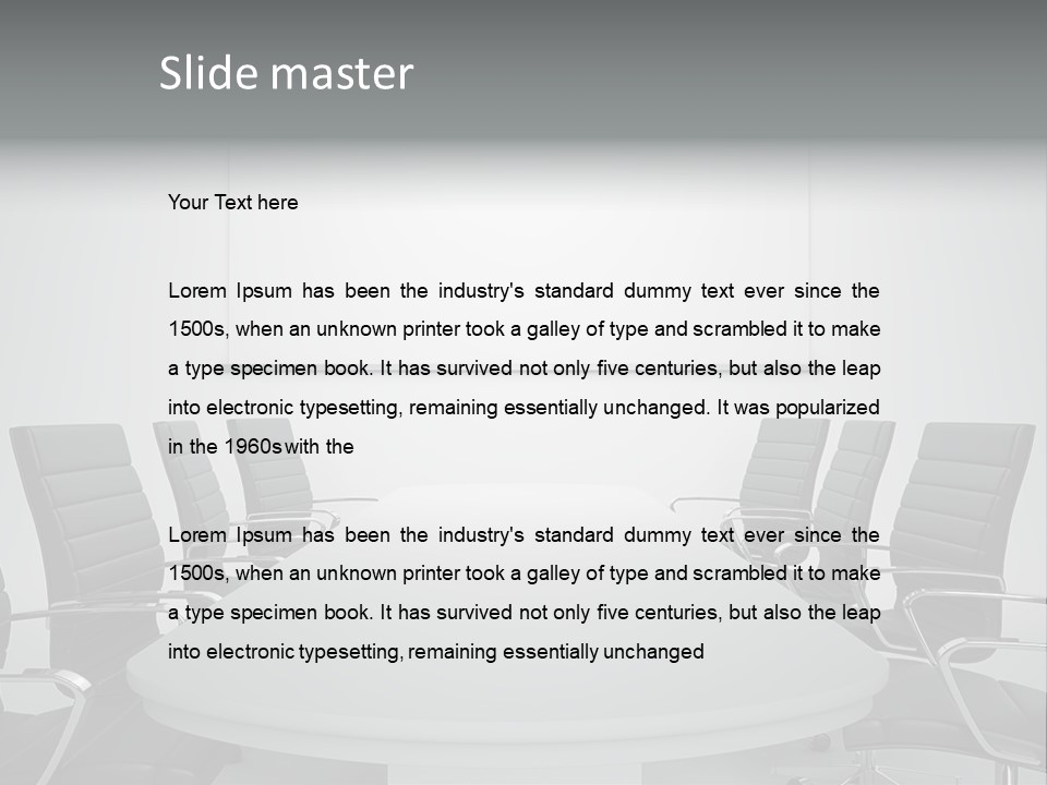 Work Group Discussion PowerPoint Template