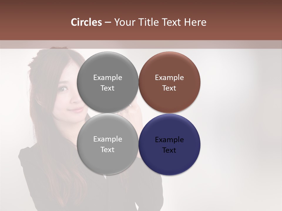 Japanese Manager Asia PowerPoint Template