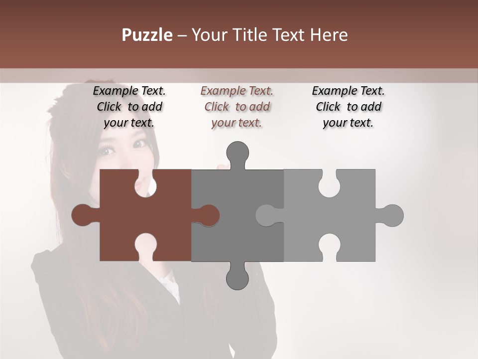 Japanese Manager Asia PowerPoint Template