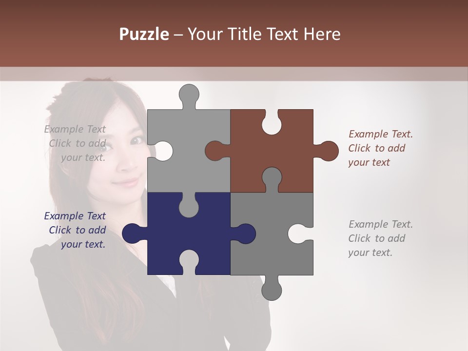 Japanese Manager Asia PowerPoint Template
