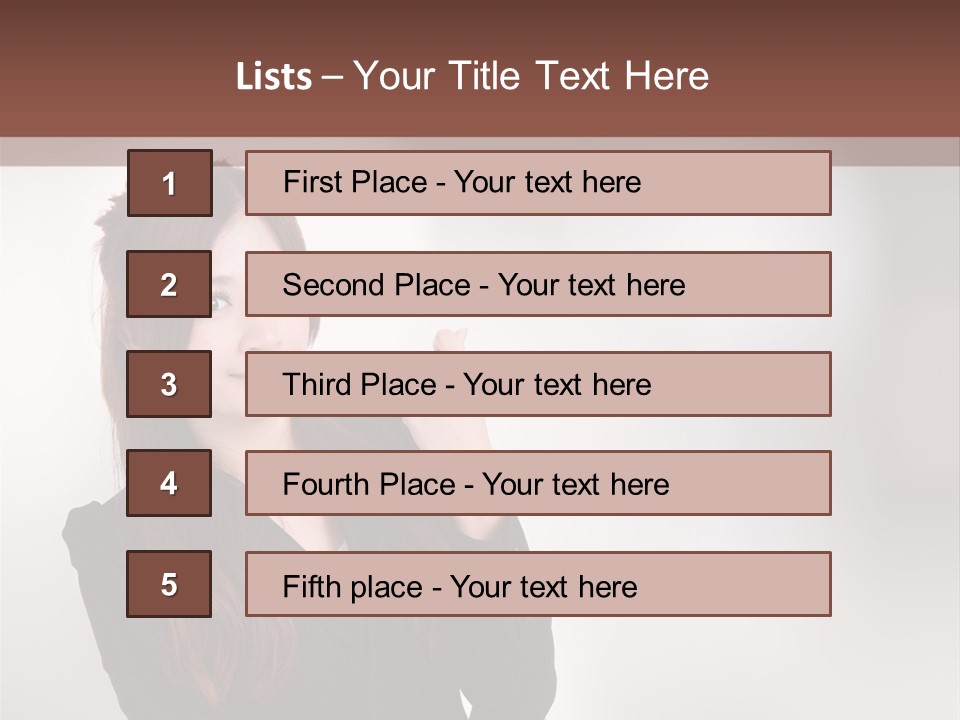 Japanese Manager Asia PowerPoint Template