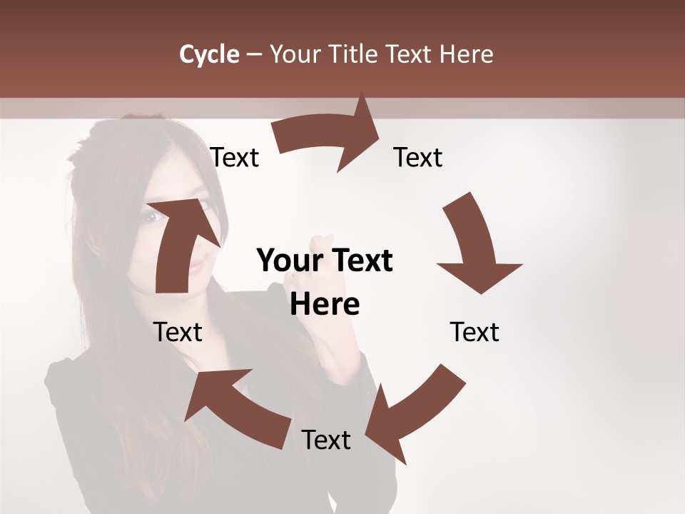 Japanese Manager Asia PowerPoint Template
