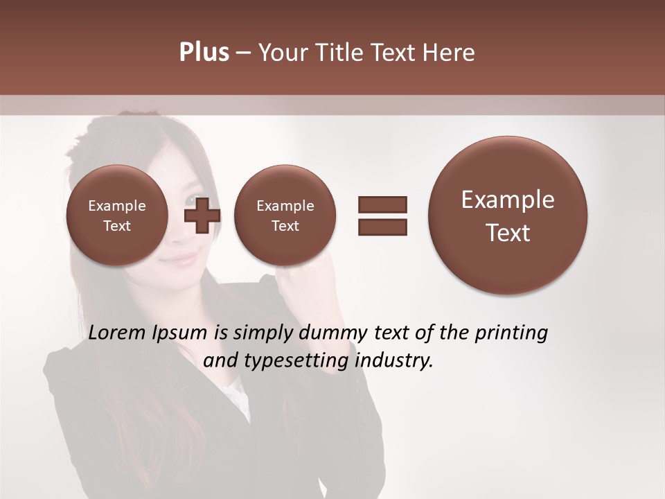 Japanese Manager Asia PowerPoint Template