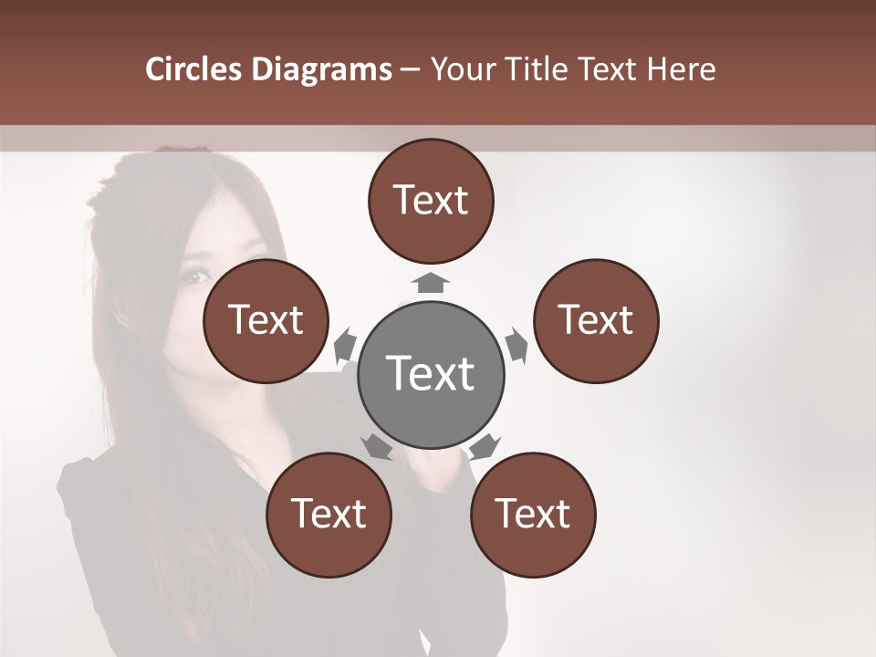 Japanese Manager Asia PowerPoint Template